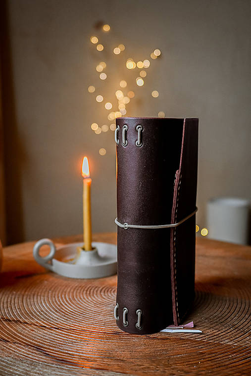 Kožený obal na zápisníky/diáre - Norton