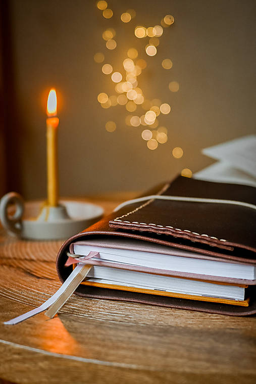 Kožený obal na zápisníky/diáre - Norton