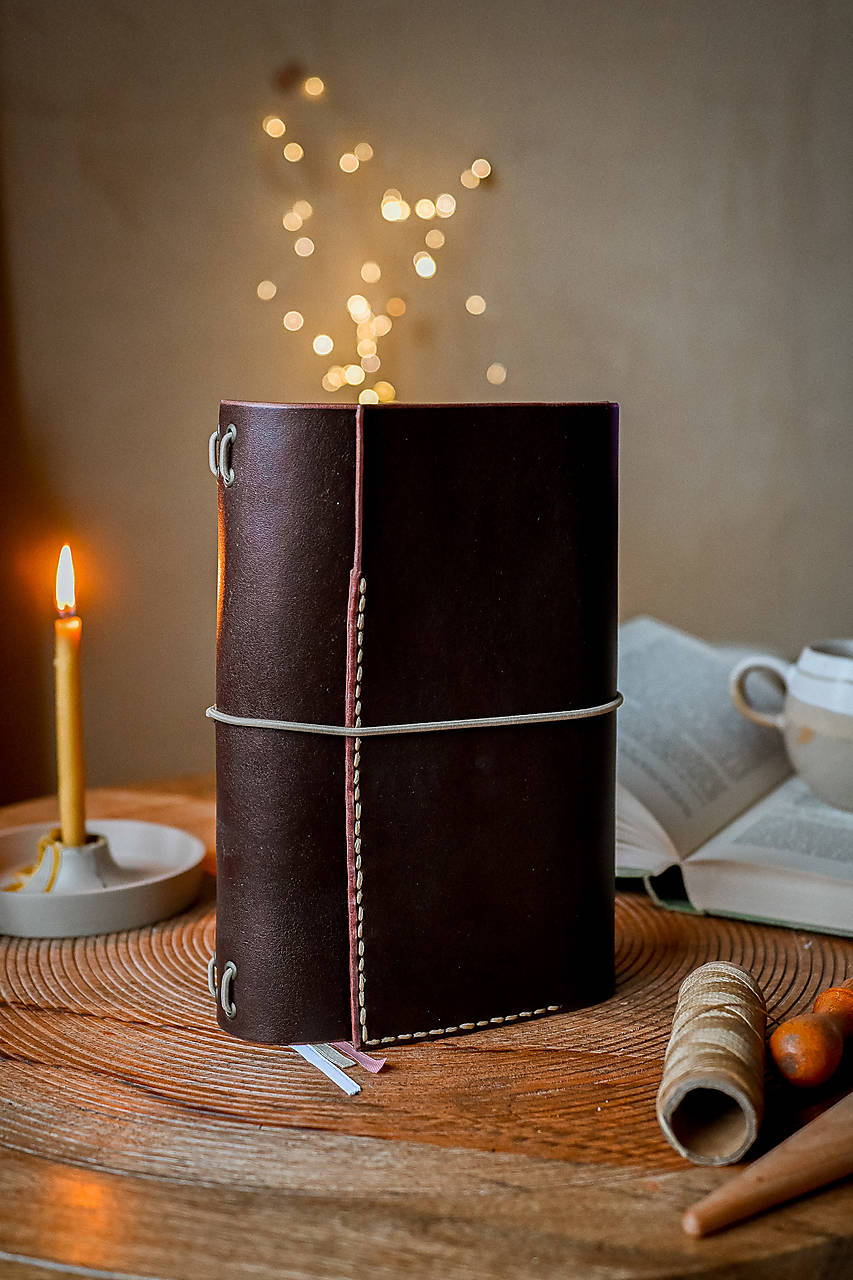 Kožený obal na zápisníky/diáre - Norton