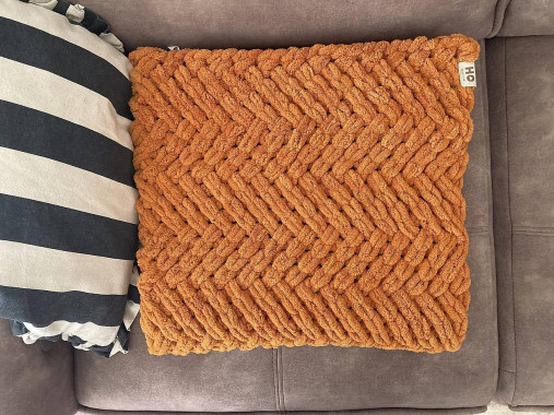 Úžitkový textil - ORANGE BLOSSOM detská puffy deka 90 × 95 cm - 17978226_