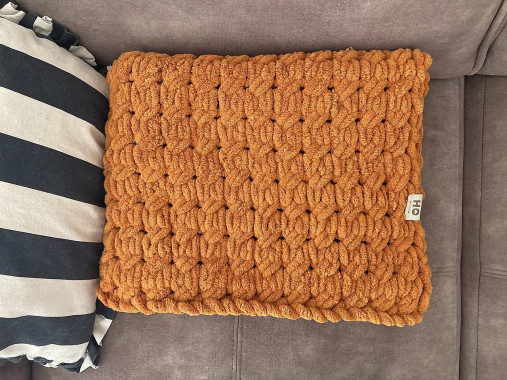 Úžitkový textil - ORANGE BLOSSOM detská puffy deka 85 × 110 cm - 17978260_