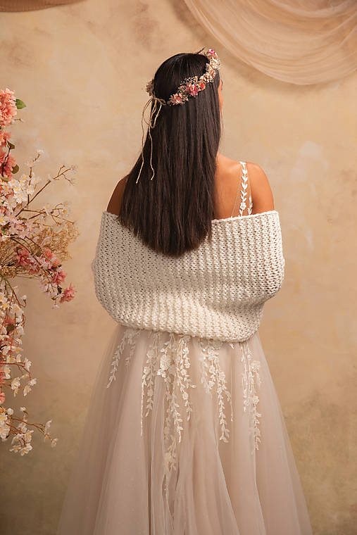 hrubší pléd „White Whisper“