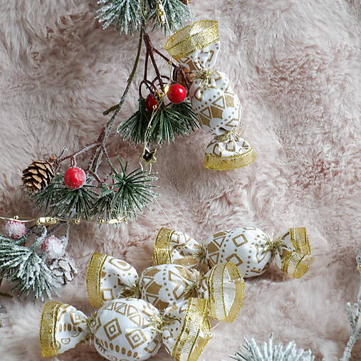 Vianočné salónky  (Zlatá)