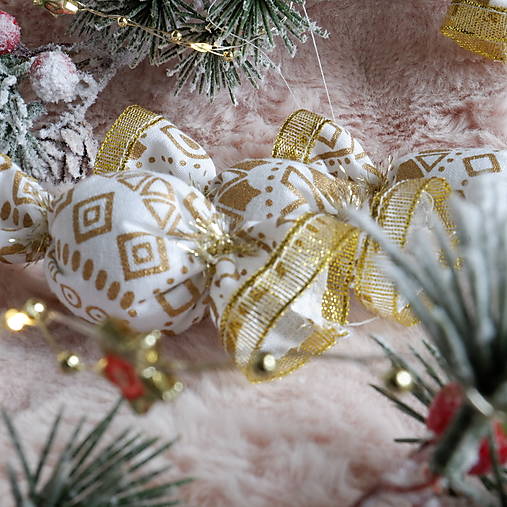 Vianočné salónky  (Zlatá)