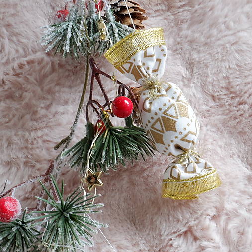 Vianočné salónky  (Zlatá)