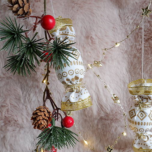 Vianočné salónky  (Zlatá)