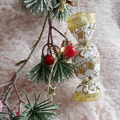 Vianočné salónky  (Zlatá)