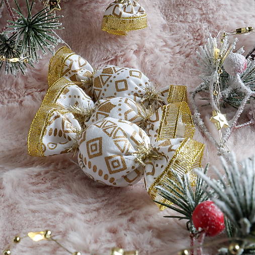 Vianočné salónky  (Zlatá)