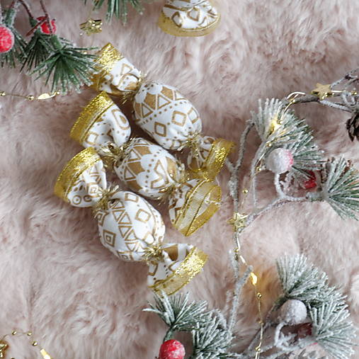 Vianočné salónky  (Zlatá)