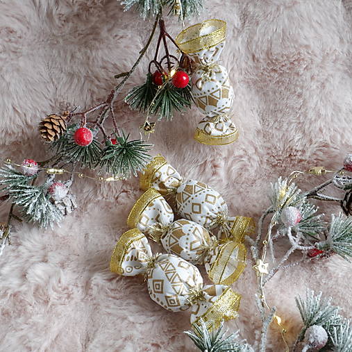 Vianočné salónky  (Zlatá)