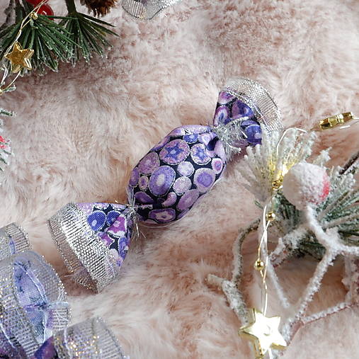 Vianočné salónky  (Fialová)