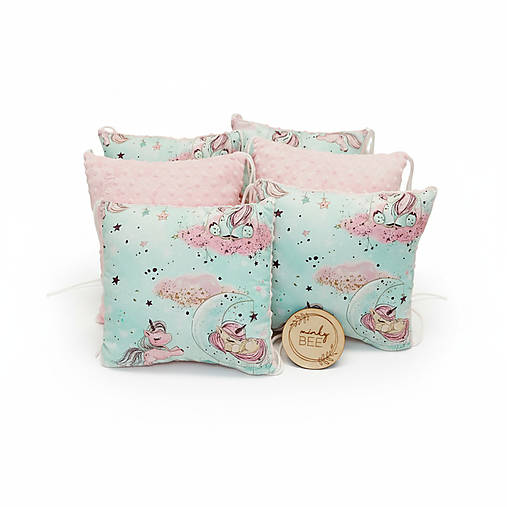 Sada vankúšikov do postieľky – vyskladajte si mantinel podľa seba