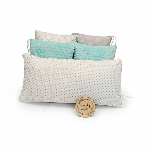 Sada vankúšikov do postieľky – vyskladajte si mantinel podľa seba