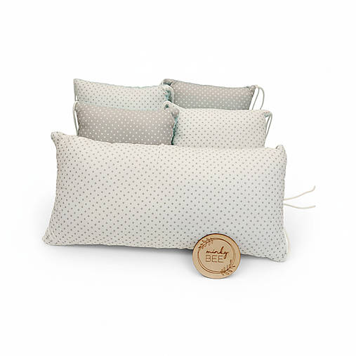 Sada vankúšikov do postieľky – vyskladajte si mantinel podľa seba