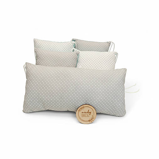 Sada vankúšikov do postieľky – vyskladajte si mantinel podľa seba