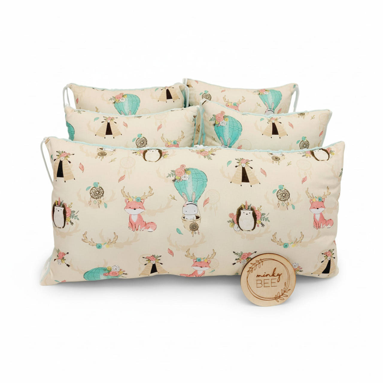 Sada vankúšikov do postieľky – vyskladajte si mantinel podľa seba