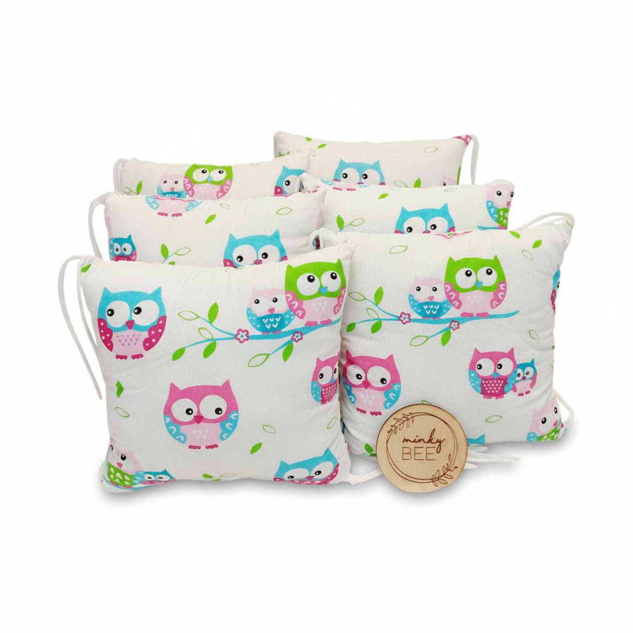 Sada vankúšikov do postieľky – vyskladajte si mantinel podľa seba