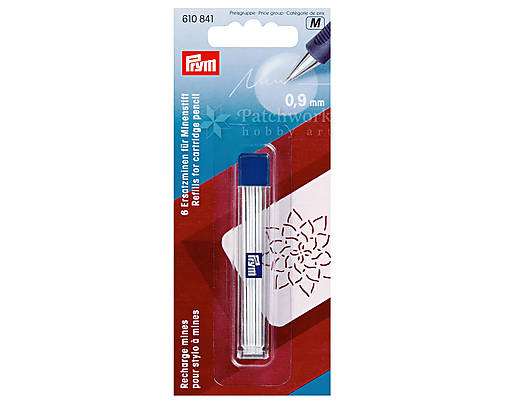 Tuhy do mechanickej ceruzky 0,9 mm biele Prym (610 841)