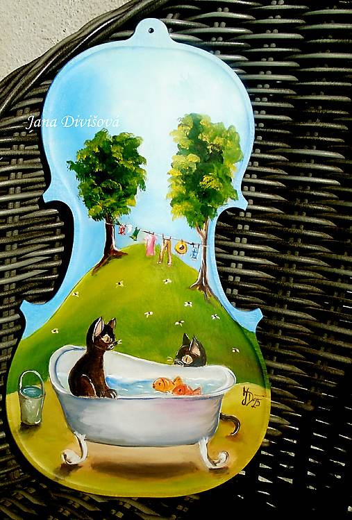 Obrazy - Kočičí kratochvíle - ORIGINÁL - 17982898_