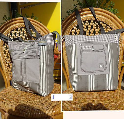 Kabelky - veľká taška na rameno, originálna, elegantná - 17984567_
