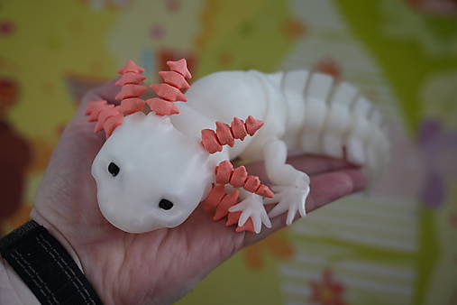 Axolotl – milá pohyblivá hračka pre deti