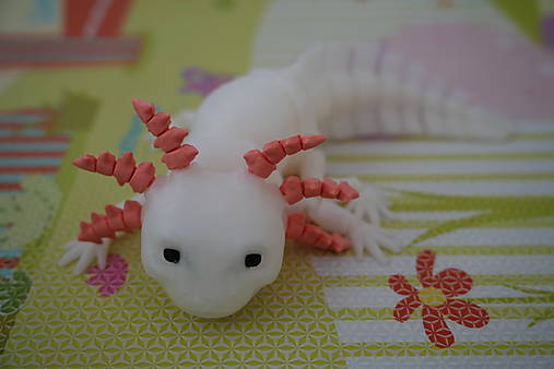 Axolotl – milá pohyblivá hračka pre deti
