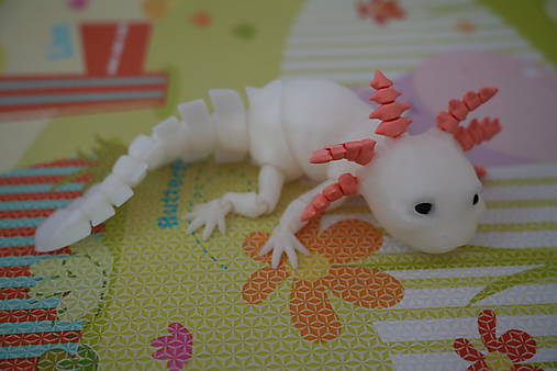 Axolotl – milá pohyblivá hračka pre deti