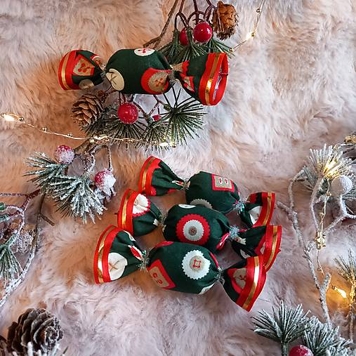 Vianočné salónky  (Zelená)