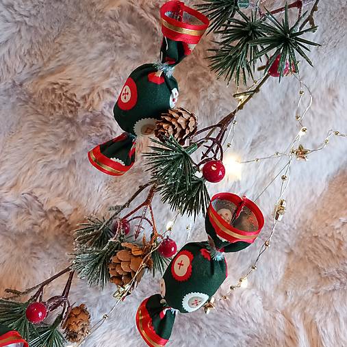 Vianočné salónky  (Zelená)