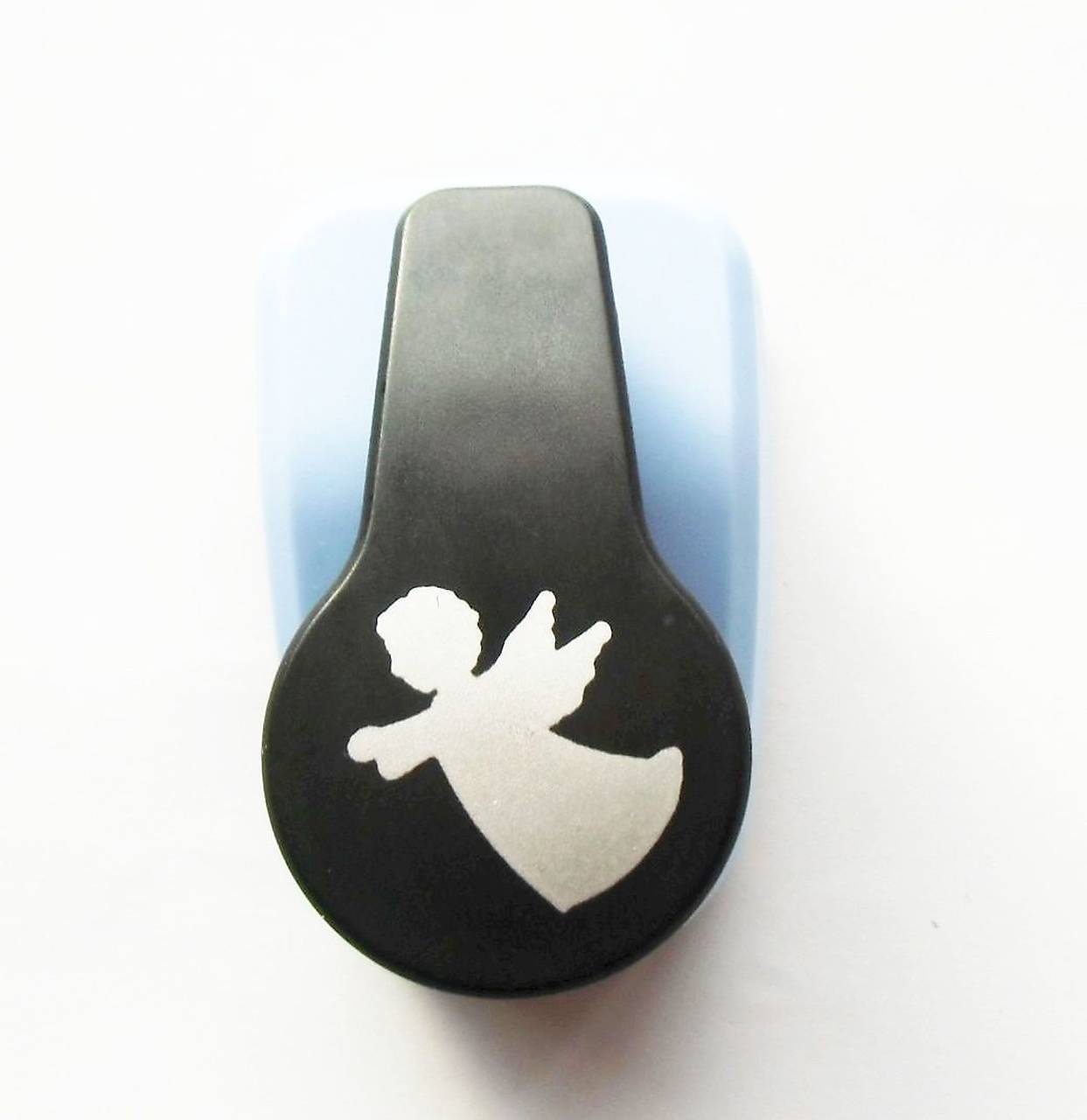 -50% dierovačka na papier, moosgummi, anjel, 25 mm, pôvod.cena 6,50€