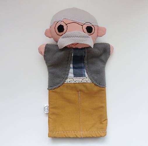 Maňuška deduško (s okuliarmi)