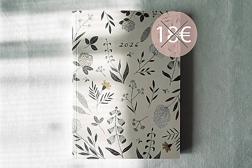 diár 2026 // lúčne kvety