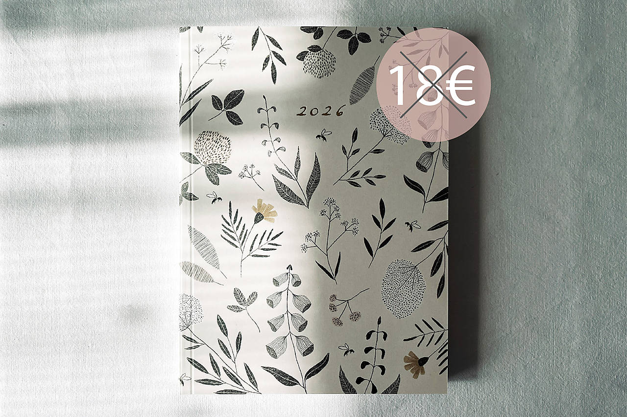 diár 2026 // lúčne kvety