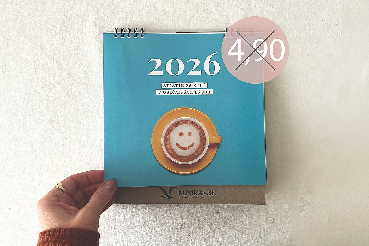 stolový kalendár 2026 / kumran