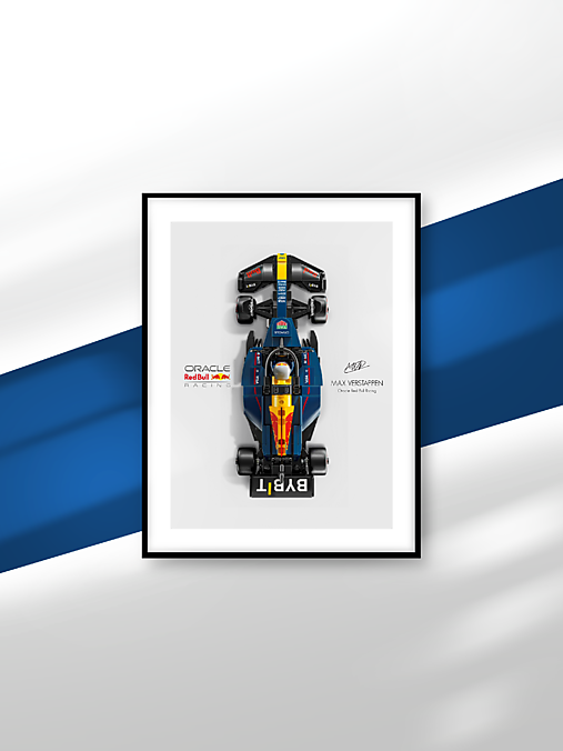 F1 Model + Print + Rám | Limitovaná edice