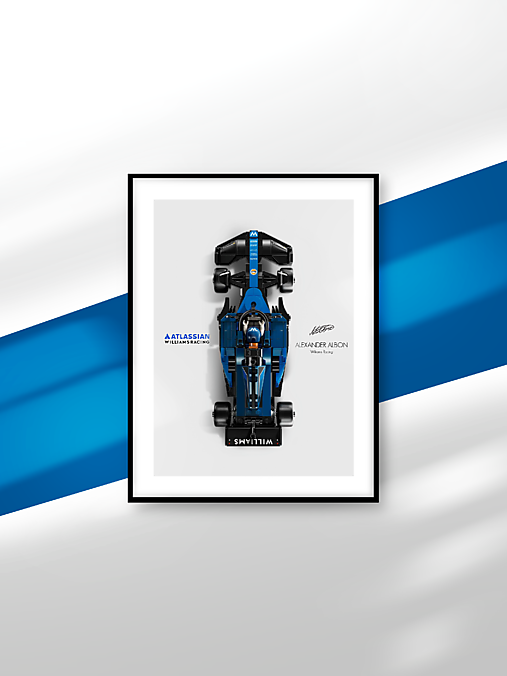 F1 Model + Print + Rám | Limitovaná edice