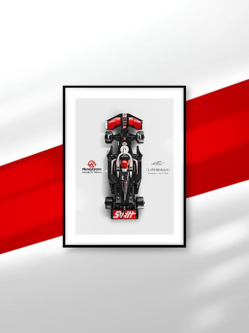 F1 Model + Print + Rám | Limitovaná edice