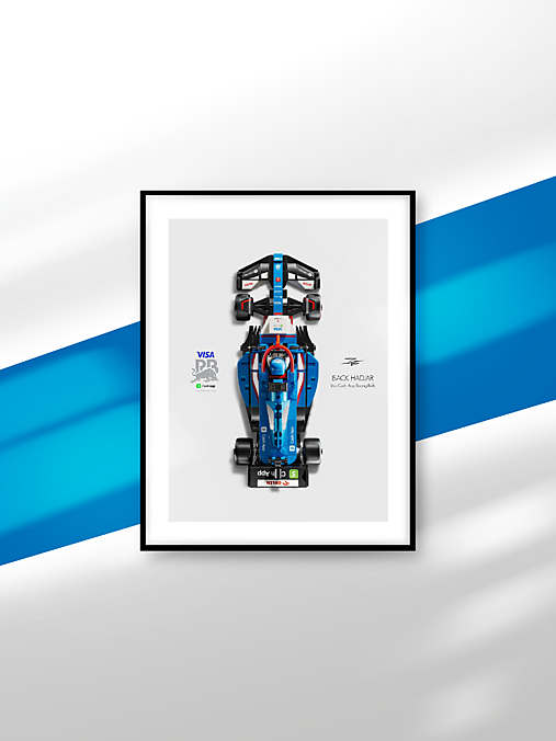 F1 Model + Print + Rám | Limitovaná edice