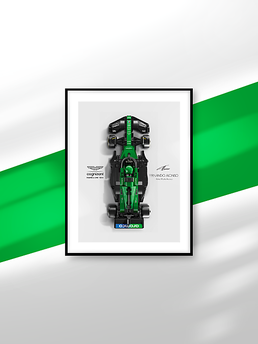 F1 Model + Print + Rám | Limitovaná edice
