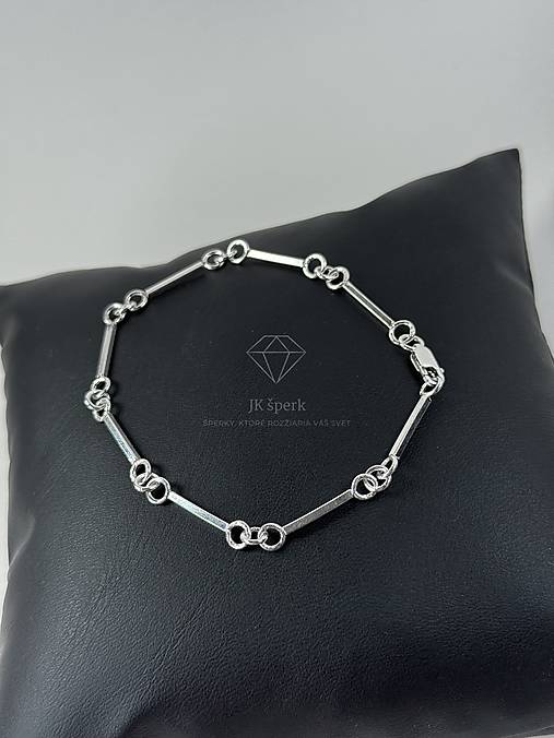 Strieborný 925/1000 náramok