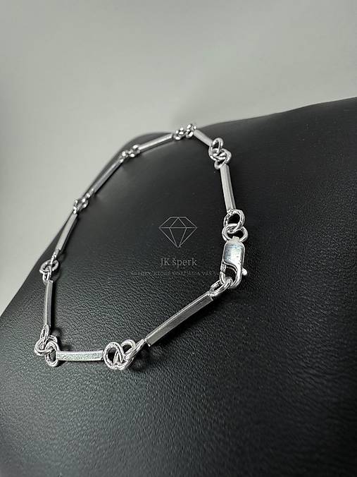 Strieborný 925/1000 náramok