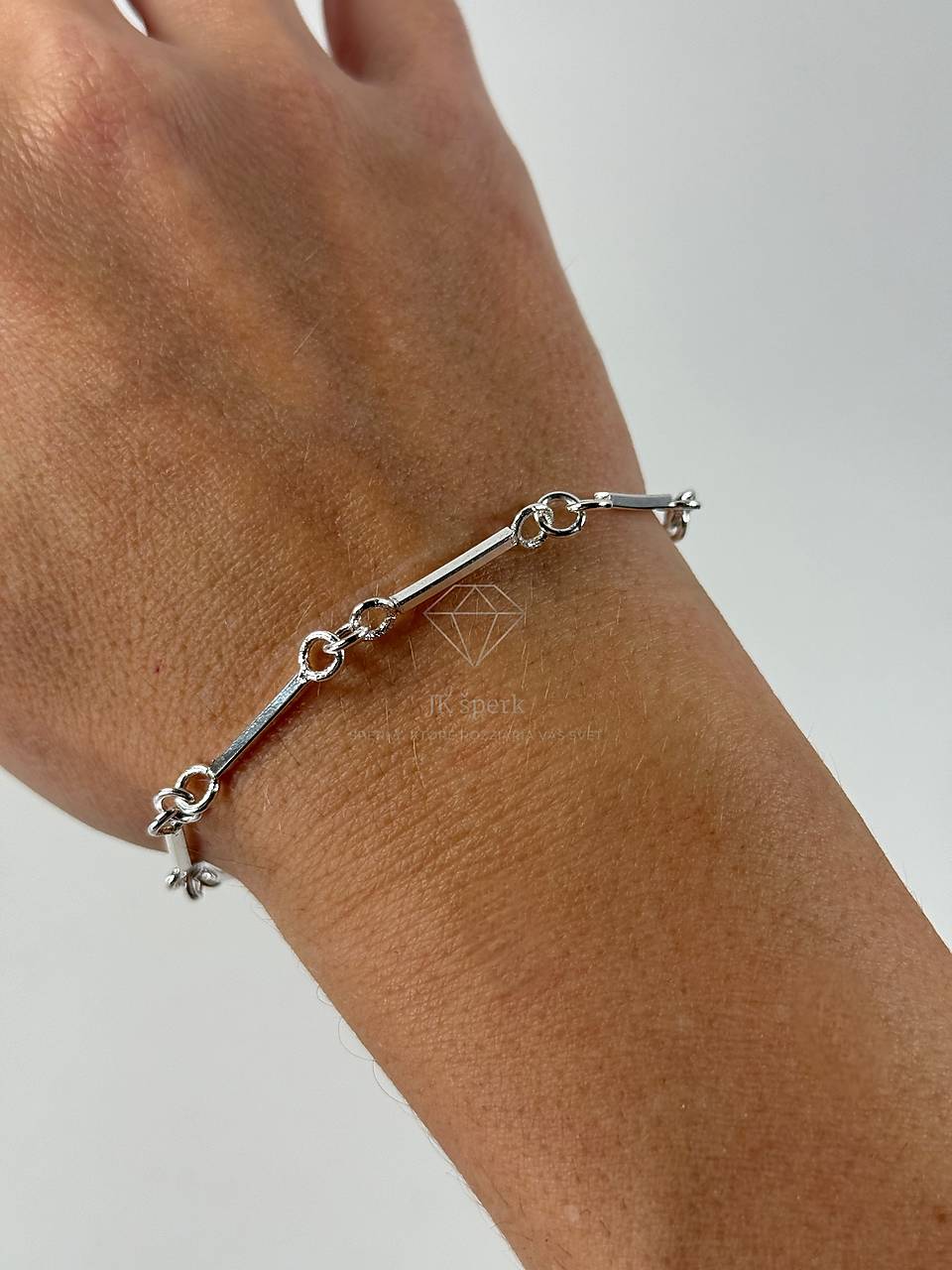 Strieborný 925/1000 náramok