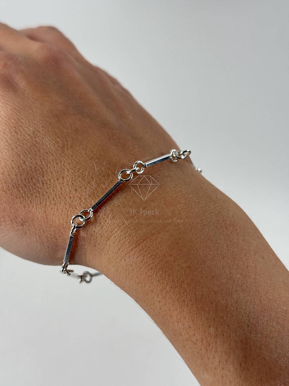 Strieborný 925/1000 náramok