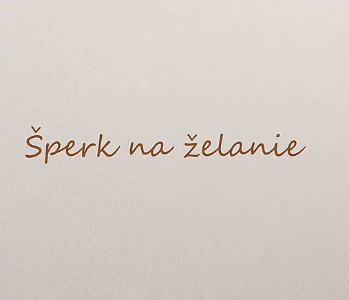 Náušnice - Náušničky na želanie - 17990448_