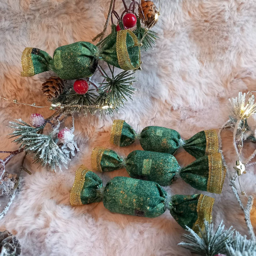 Vianočné salónky  (Zelená)