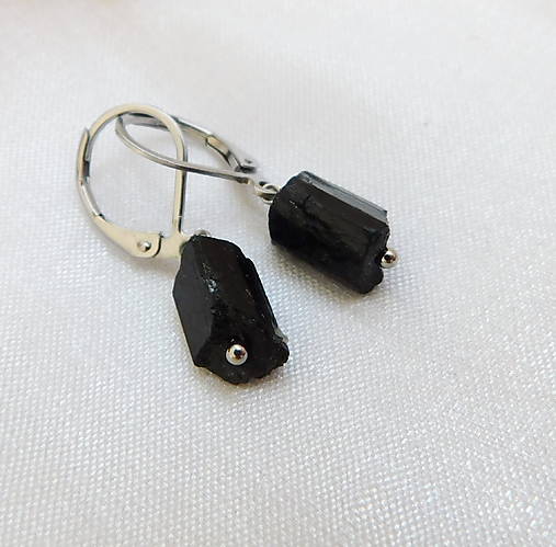 Náušnice - Turmalínové - 17991693_