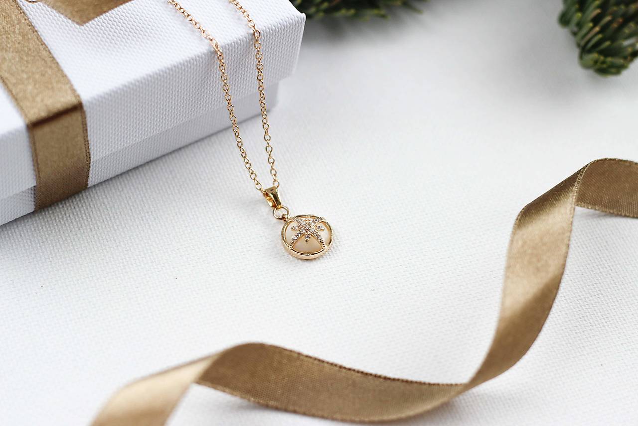 Stella (Pozlátená retiazka so zirkónovým príveskom)