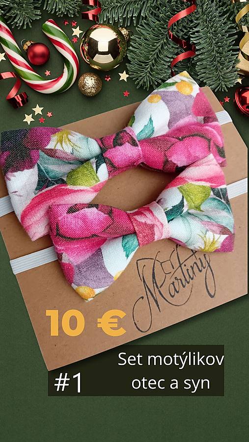 Pánske doplnky - Set otec a syn SALE - 17989740_