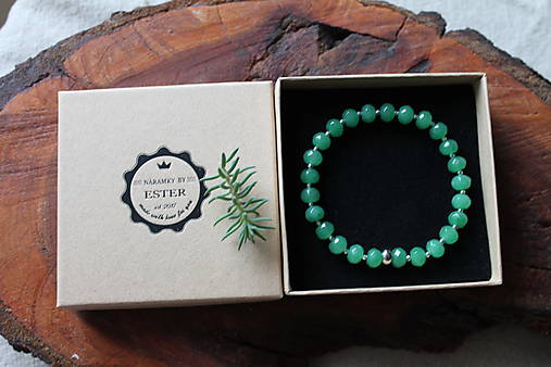 Avanturín Lux rondelle výbrus strieborné doplnky