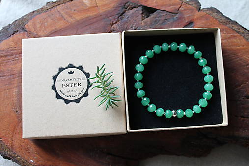 Avanturín Lux rondelle výbrus strieborné doplnky